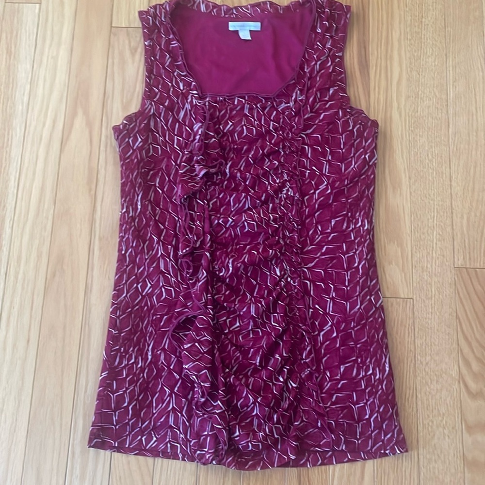 New York & Company sleeveless blouse